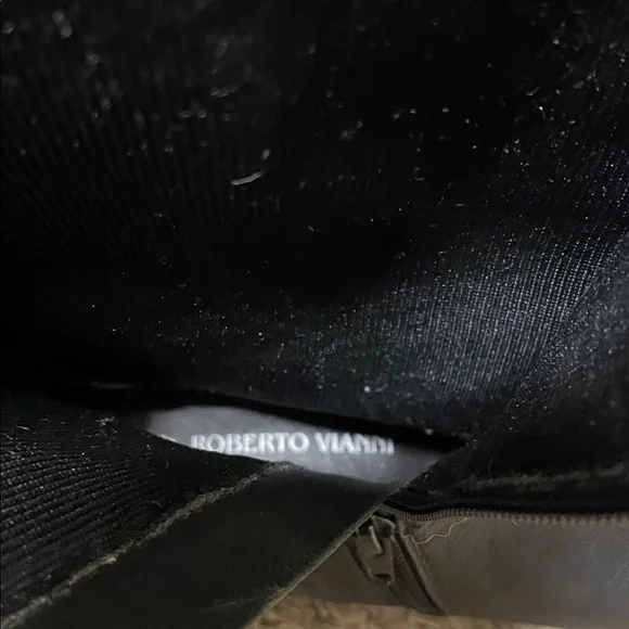 Roberto Vianni | Black | Leather | Buckle |Boots | Size 37 | Made in India - Picture 8 of 16